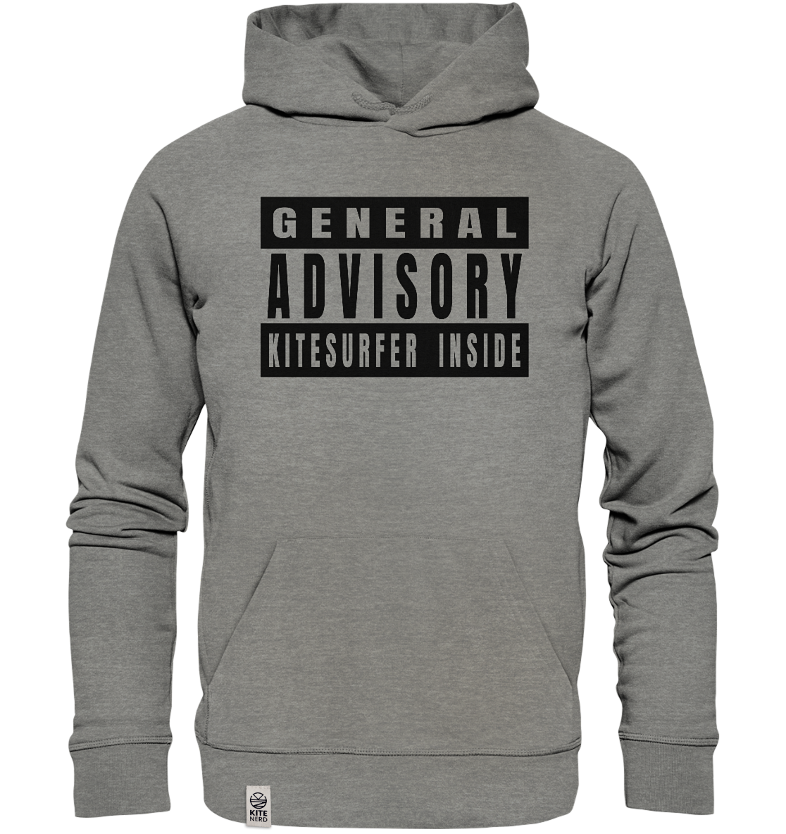 Kitesurfer Inside - Organic Hoodie