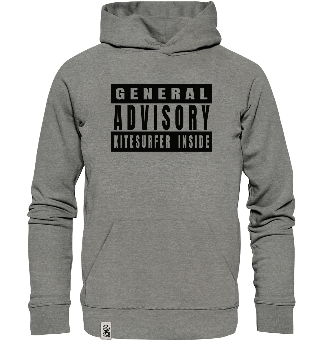 Kitesurfer Inside - Organic Hoodie