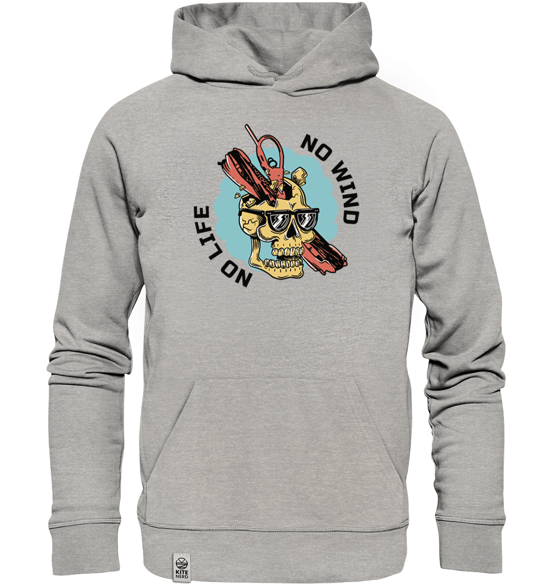 No Wind | No Life - Organic Hoodie