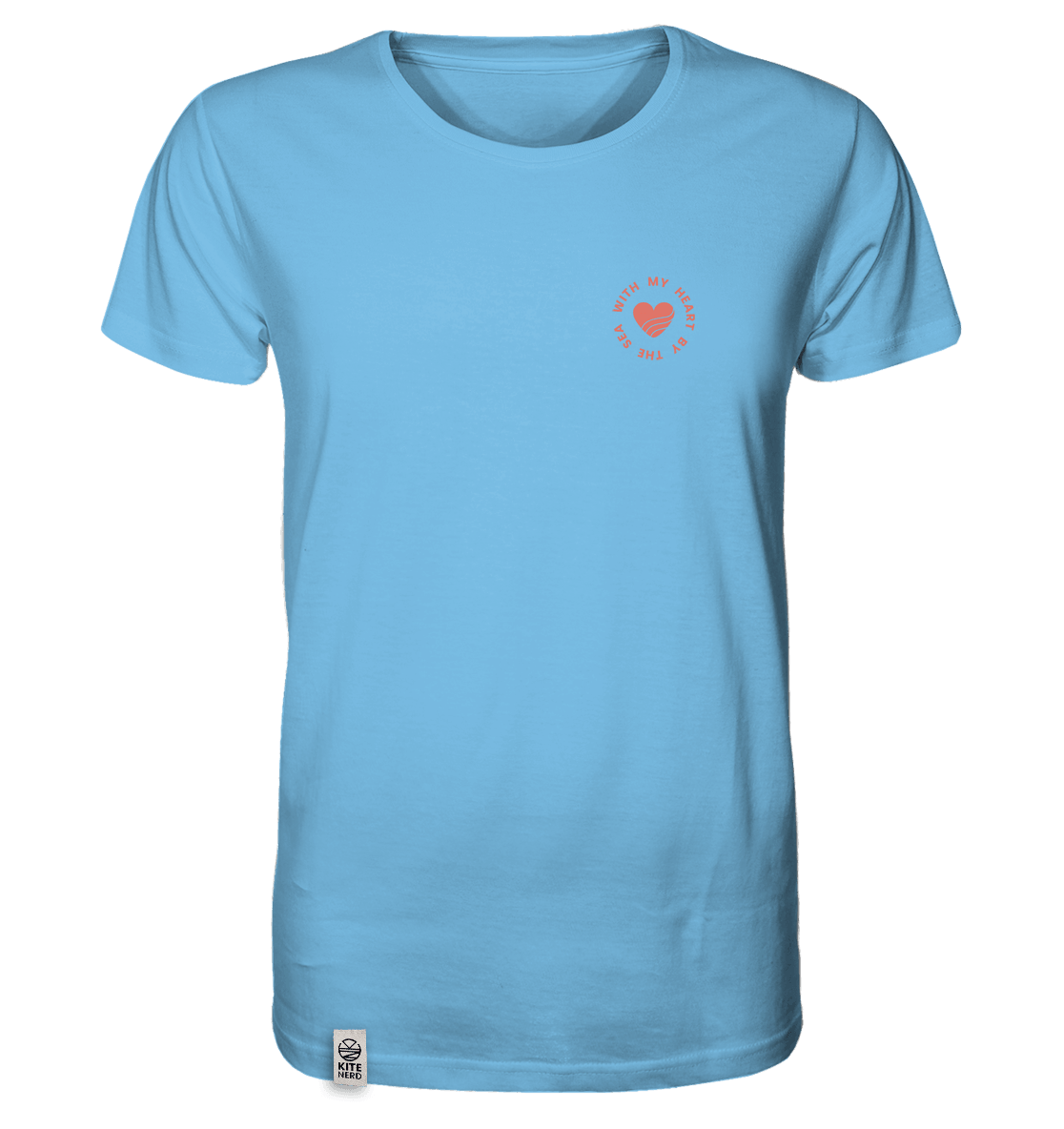 With my Heart by the Sea - Organic Shirt