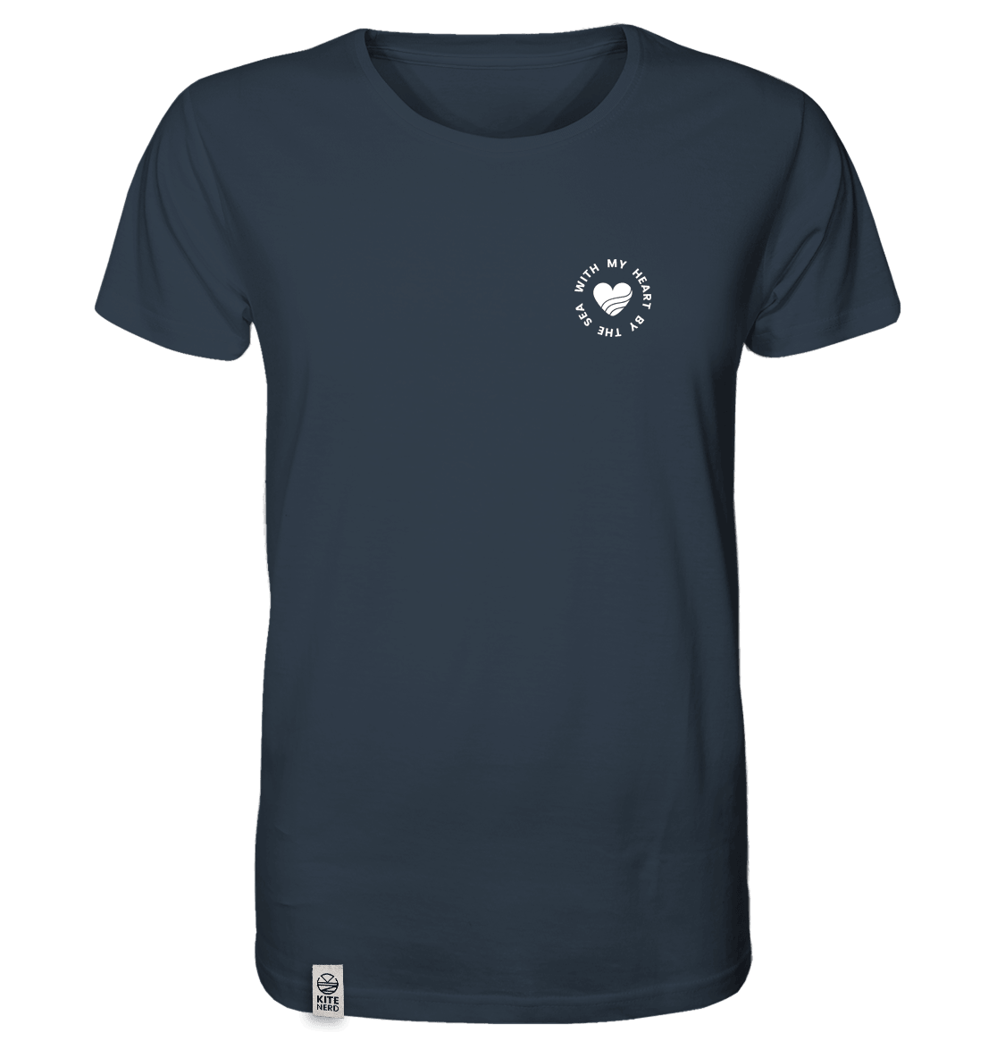 With my Heart by the Sea - Organic Shirt