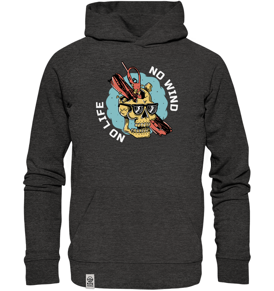 No Wind | No Life - Organic Hoodie