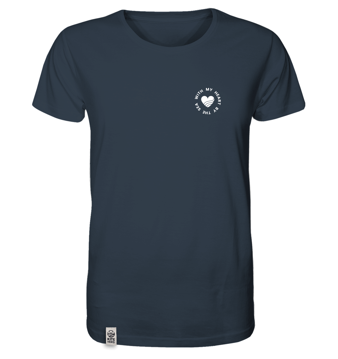 With my Heart by the Sea - Organic Shirt