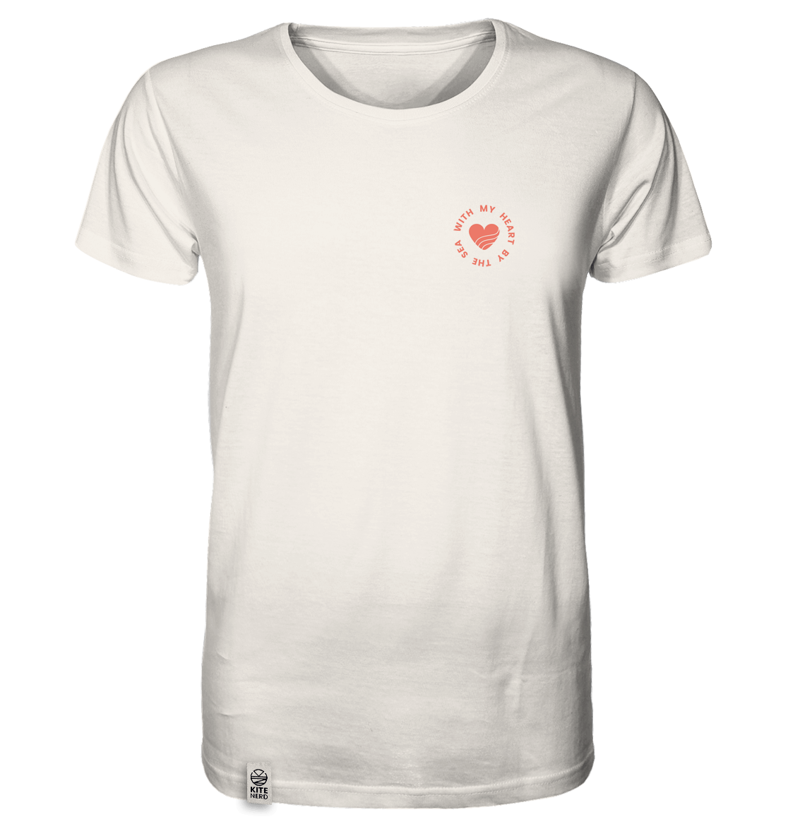 With my Heart by the Sea - Organic Shirt